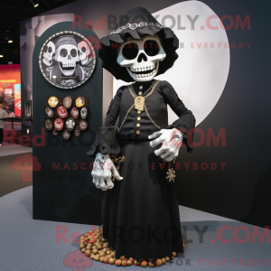 Mascot character of a Black...
