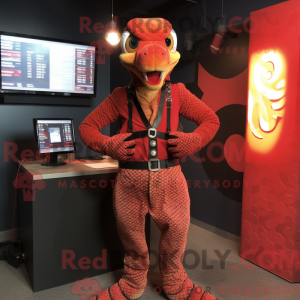 Personnage mascotte d un...