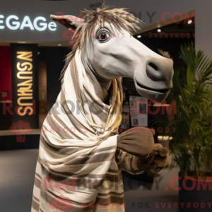 Postava maskota Tan Quagga...