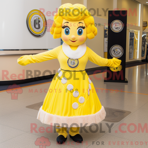 Mascot character of a Lemon...