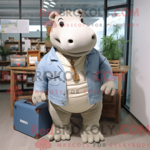Postava maskota béžového...