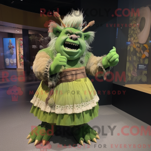 Mascot character of a Ogre...
