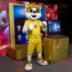 Personnage mascotte d un...