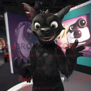 Mascot character of a Black...