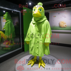Mascot character of a Lime...