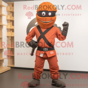 Mascot karakter van een...