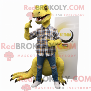 Mascot character of a Lemon...