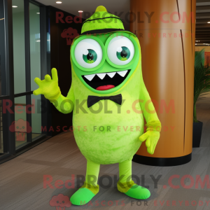 Mascot character of a Lime...