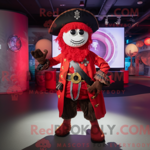 Mascot character of a Red...