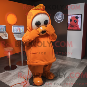 Mascot character of a...