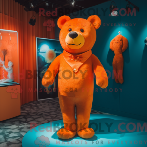 Personaje mascota de un oso...