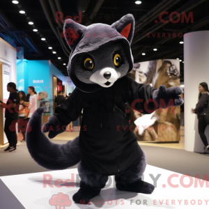 Mascot character of a Black...