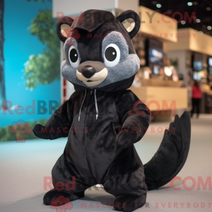 Mascot character of a Black...