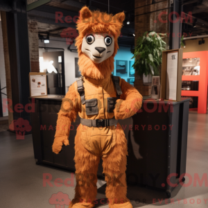 Personnage mascotte d un...