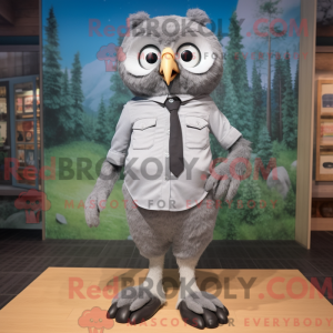 Mascottefiguur van een...