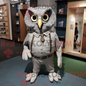 Mascottefiguur van een...