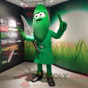 Mascottefiguur van een...