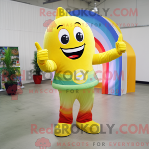 Mascot character of a Lemon...