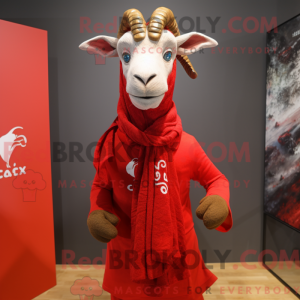 Mascot character of a Red...