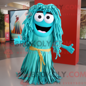 Maskot karakter af en...