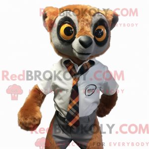 Mascottefiguur van een...