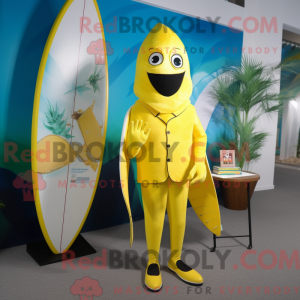Mascottefiguur van een...