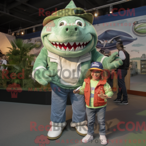 Personnage mascotte d un...