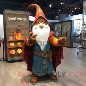 Figura de máscara de um...