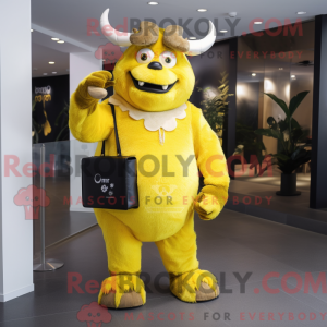 Mascot character of a Lemon...