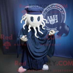 Mascot character of a Navy...