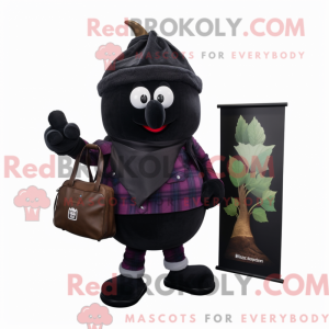 Mascot character of a Black...