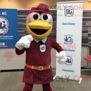 Mascot karakter van een...