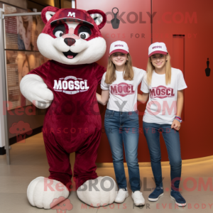 Maskot karakter af en...