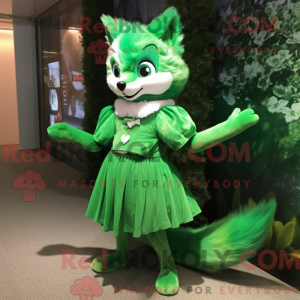 Mascot karakter van een...