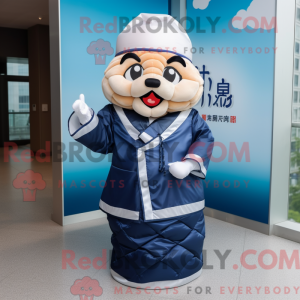 Mascottekarakter van een...