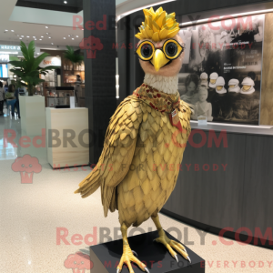 Mascot character of a Gold...