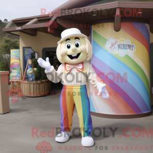 Mascot character of a Cream...