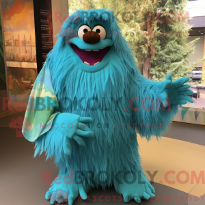 Mascot karakter van een...