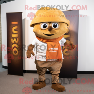 Mascot karakter van een...