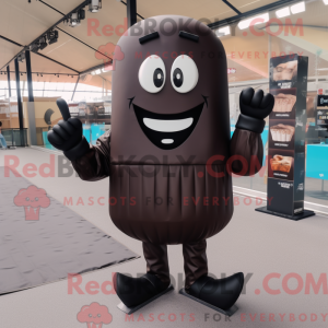Mascot character of a Black...