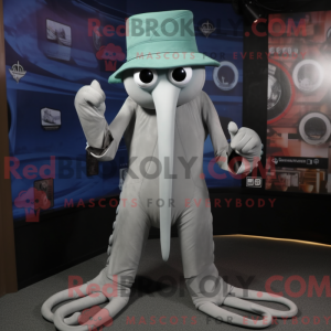 Mascot karakter van een...