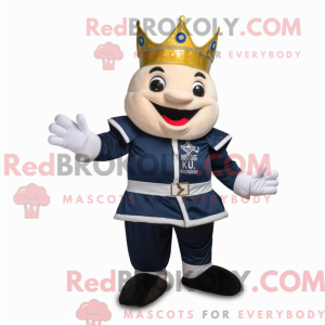 Mascot character of a Navy...