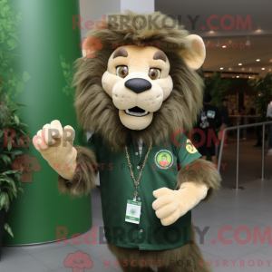 Mascot character of a...