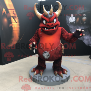 Postava maskota Rust Demon...