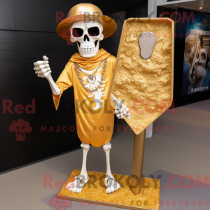 Mascot character of a Gold...