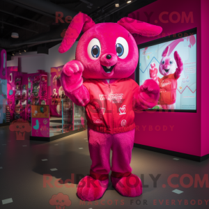 Personnage mascotte d un...