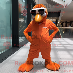 Mascottefiguur van een...