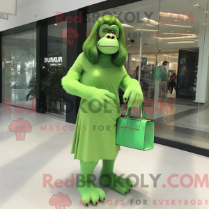 Mascot character of a Lime...