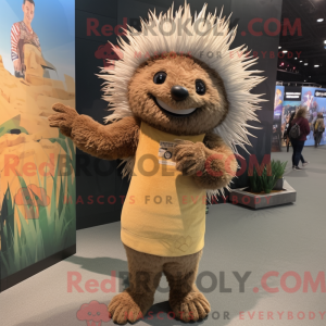 Mascot karakter van een...