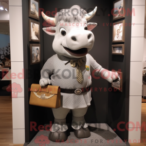 Mascot character of a Gray...
